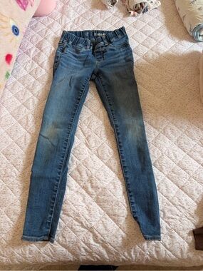 GAP Girls Stretch Skinny Jeans in Blue Wash